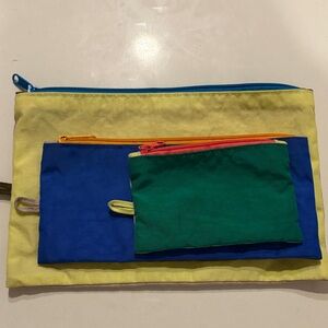 Baggu Flat Pouch Set - Deadstock 2021 Earth Day